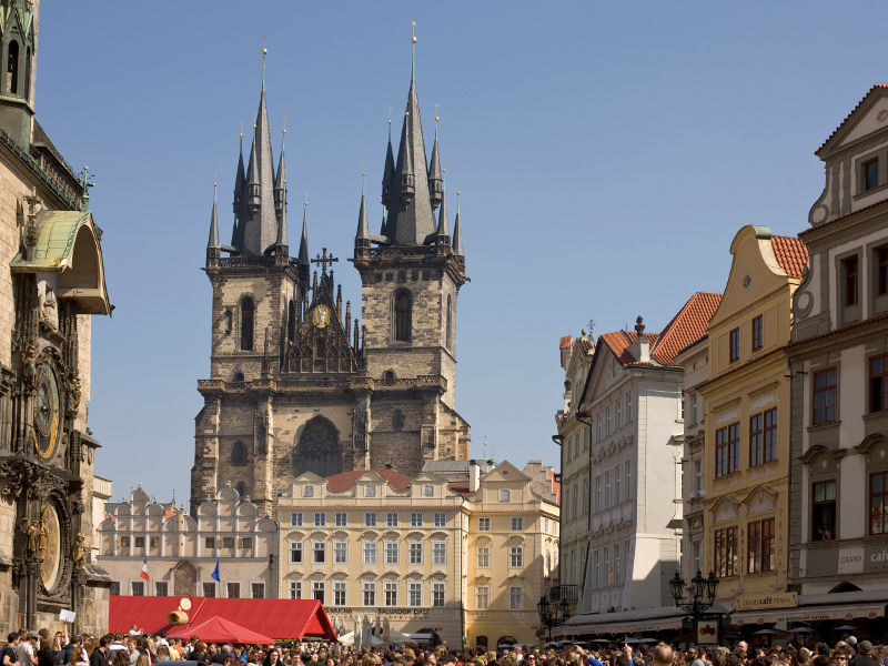 Occidental Praha Wilson Hotel Exterior foto The Veitsdom in Prague