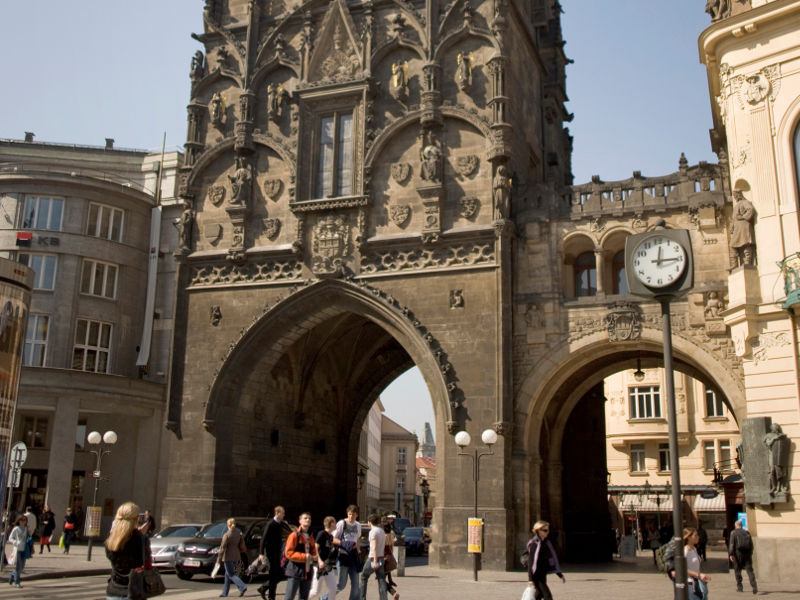 Occidental Praha Wilson Hotel Exterior foto The gate