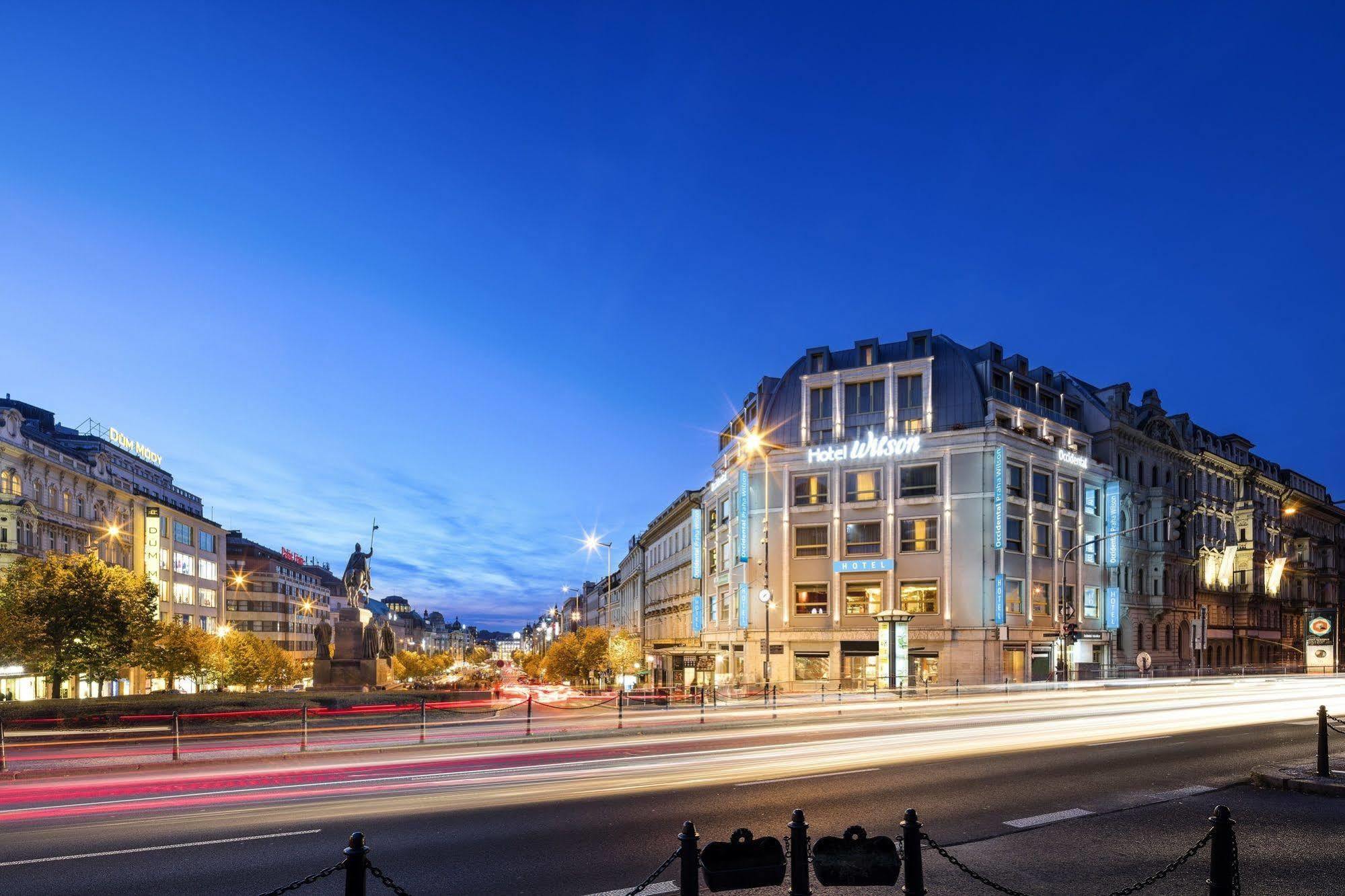Occidental Praha Wilson Hotel Exterior foto The European Parliament in Brussels