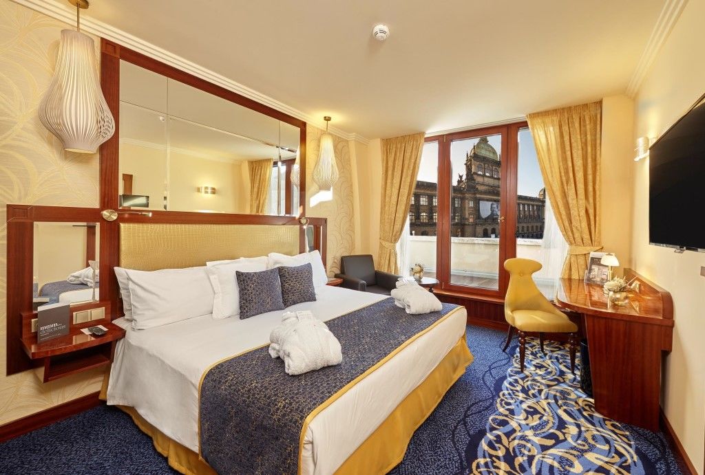 Occidental Praha Wilson Hotel Exterior foto Deluxe room